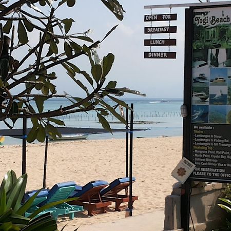 Yogi Beach Bungalow & The Blue Yogi Beach Restaurant Nusa Lembongan  Ngoại thất bức ảnh